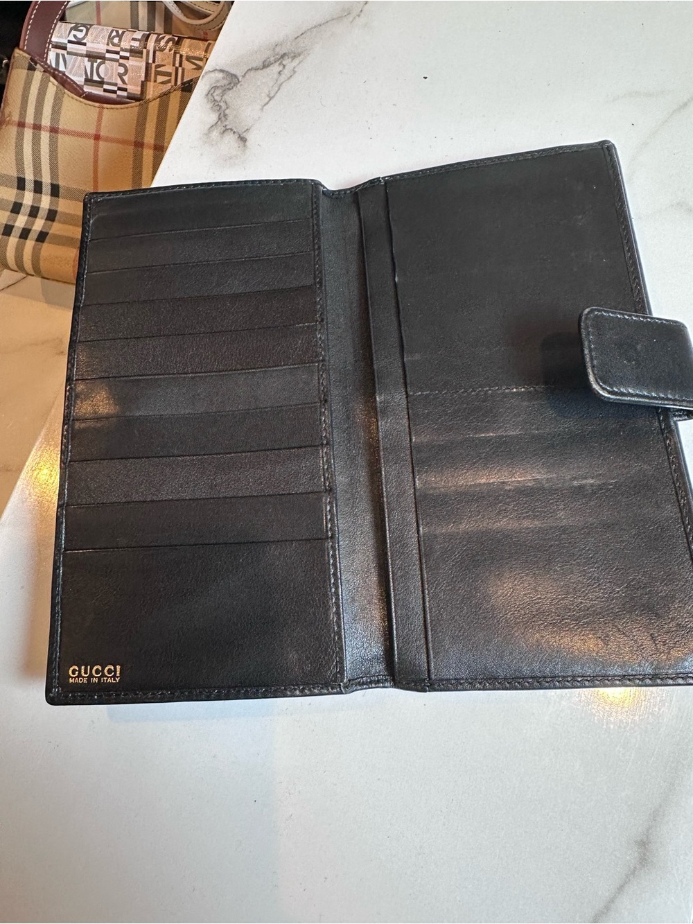 GUCCI Horsebit Gold Hardware
Leather Long Wallet - Picture 7 of 7